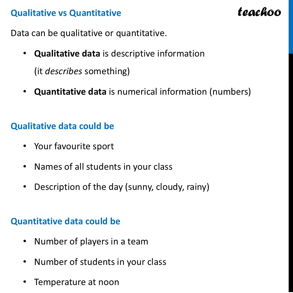 part 2 - Data - Data - Definition and Types - Chapter 4 Class 6 - Data Handling and Presentation (Ganita Prakash) - Class 6 (Ganita Prakash & Old NCERT)
