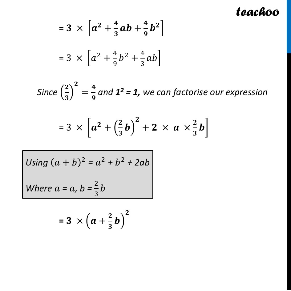 part 6 - Ex 4.2, 1 - Exercise Set 4.2 - Chapter 4 Class 9 - Exploring Algebraic Identities (Ganita Manjari I) - Class 9
