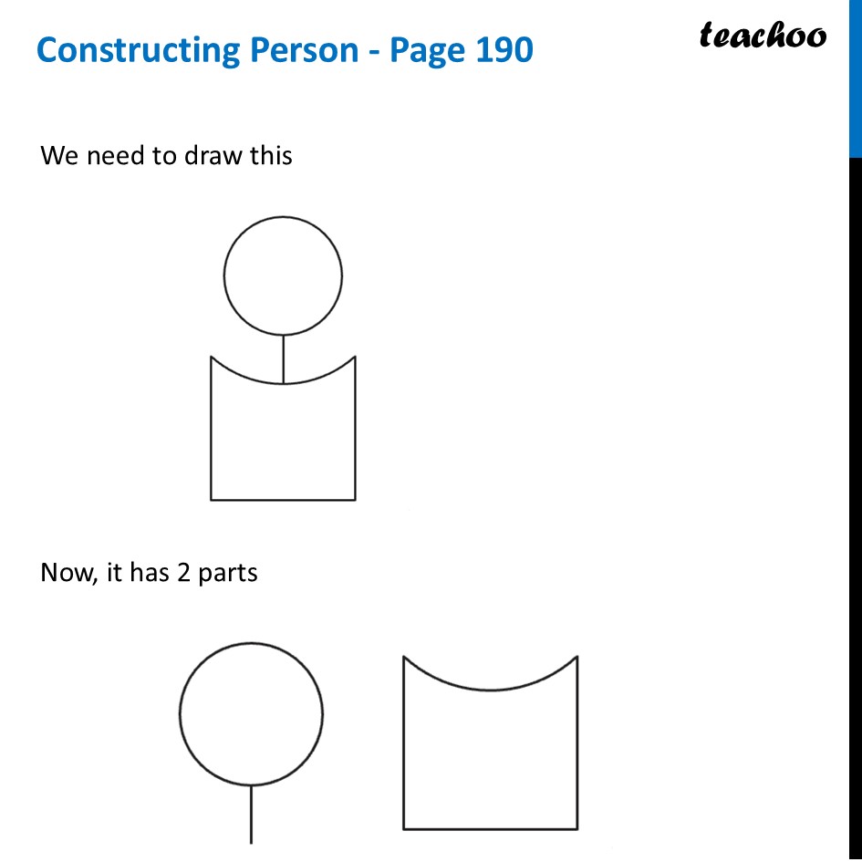 Constructing a Person – Step-by-Step Example [Class 6 Ganita Prakash] - Constructing Circle, Person, Waves, Eyes