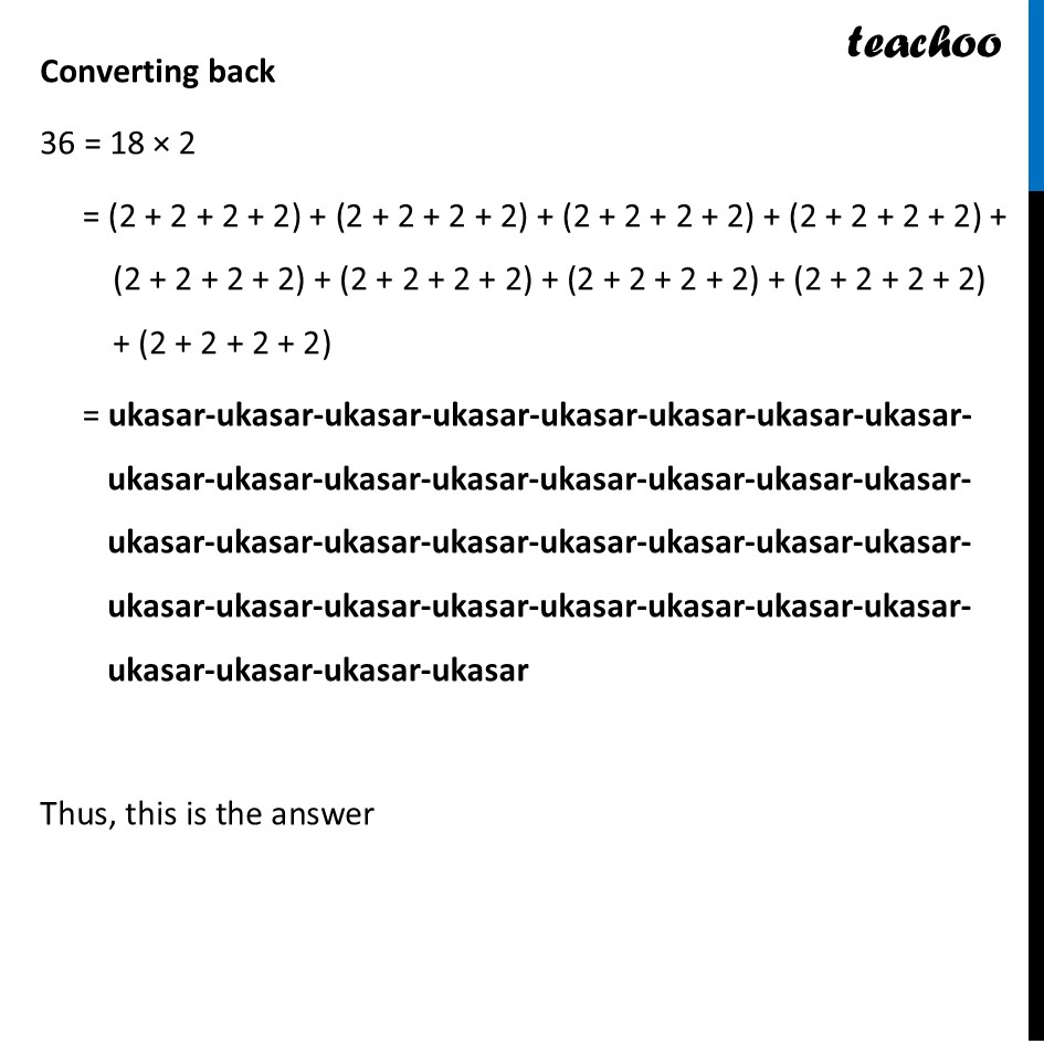 part 8 - Question 2 - Figure it out - Page 60, 61 - Chapter 3 Class 8 - A Story of Numbers (Ganita Prakash) - Class 8 (Ganita Prakash & Old NCERT)