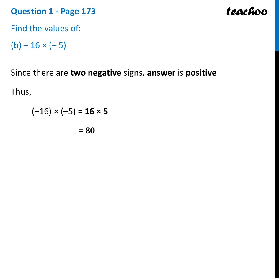 part 2 - Question 1 - Figure it out - Page 39 - Chapter 2 Class 7 - Operations with Integers (Ganita Prakash II) - Class 7 (Ganita Prakash 1, 2 & old NCERT)
