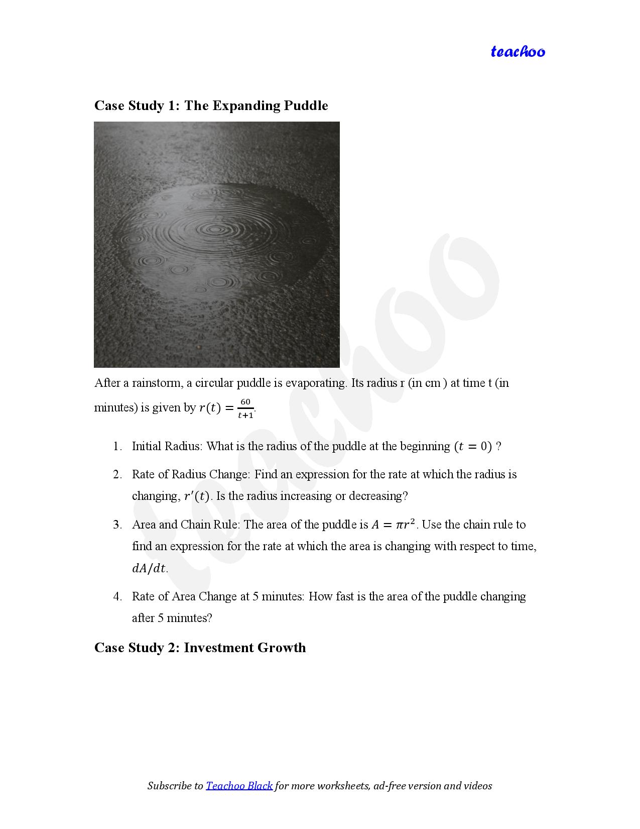 part 2 - Case Based Questions - Worksheet 2 - Teachoo Questions - Case Based - Serial order wise - Chapter 5 Class 12 Continuity and Differentiability