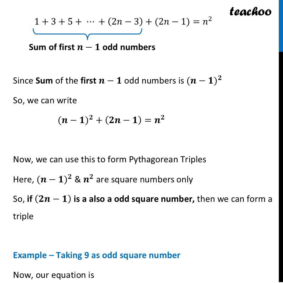 part 2 - Finding Primitive Pythagorean Triples - Pythagorean triples - Chapter 2 Class 8 - The Baudhayana-Pythagoras Theorem (Ganita Part 2) - Class 8 (Ganita Prakash - 1, 2 & Old NCERT)