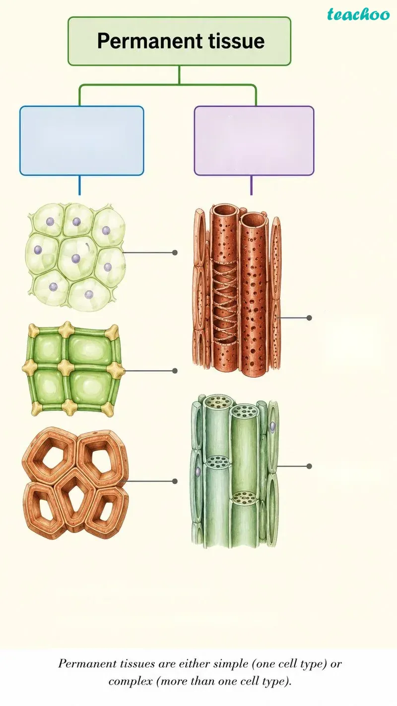 3.2.4 Permanent tissues - Tissues in Action - [Teachoo] - Concepts