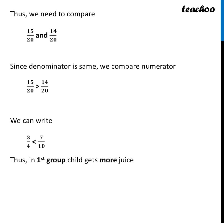 part 3 - Question 2 (Page 170) - Questions - Page 168 to 172 - Chapter 7 Class 6 - Fractions (Ganita Prakash) - Class 6 (Ganita Prakash & Old NCERT)