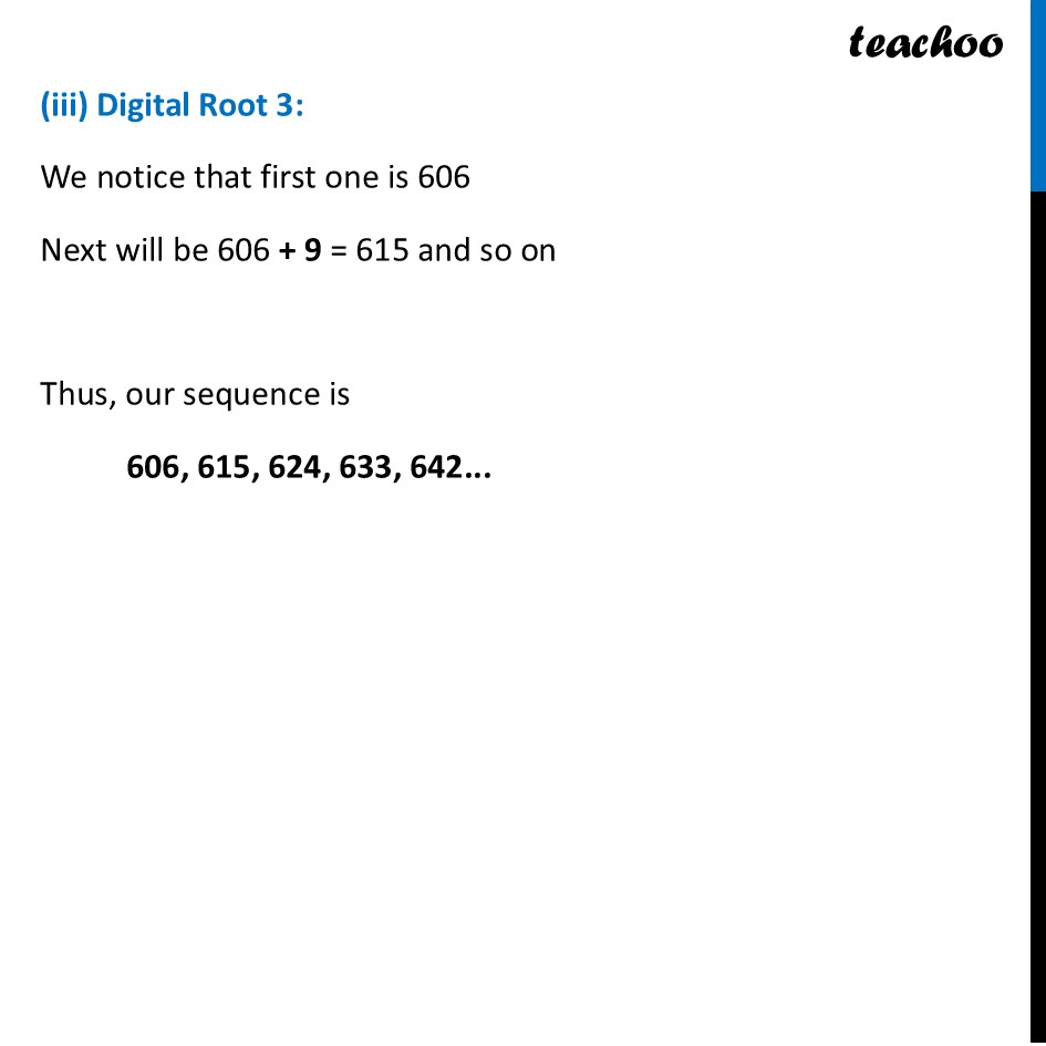 part 3 - Question 1 - Page 130 - Digital Roots - Chapter 5 Class 8 - Number Play (Ganita Prakash) - Class 8 (Ganita Prakash - 1, 2 & Old NCERT)