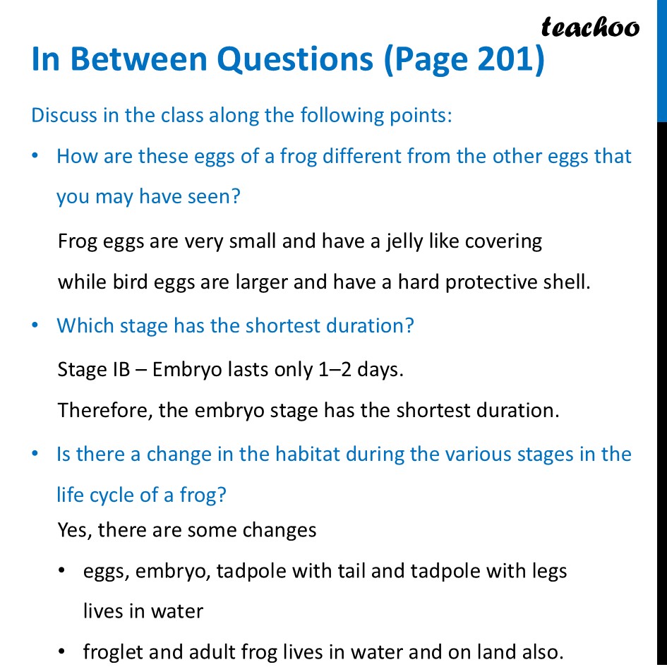 part 11 - Life Cycle of Animals - Concepts - Chapter 10 Class 6 - Living Creatures: Exploring their Characterstics - Class 6