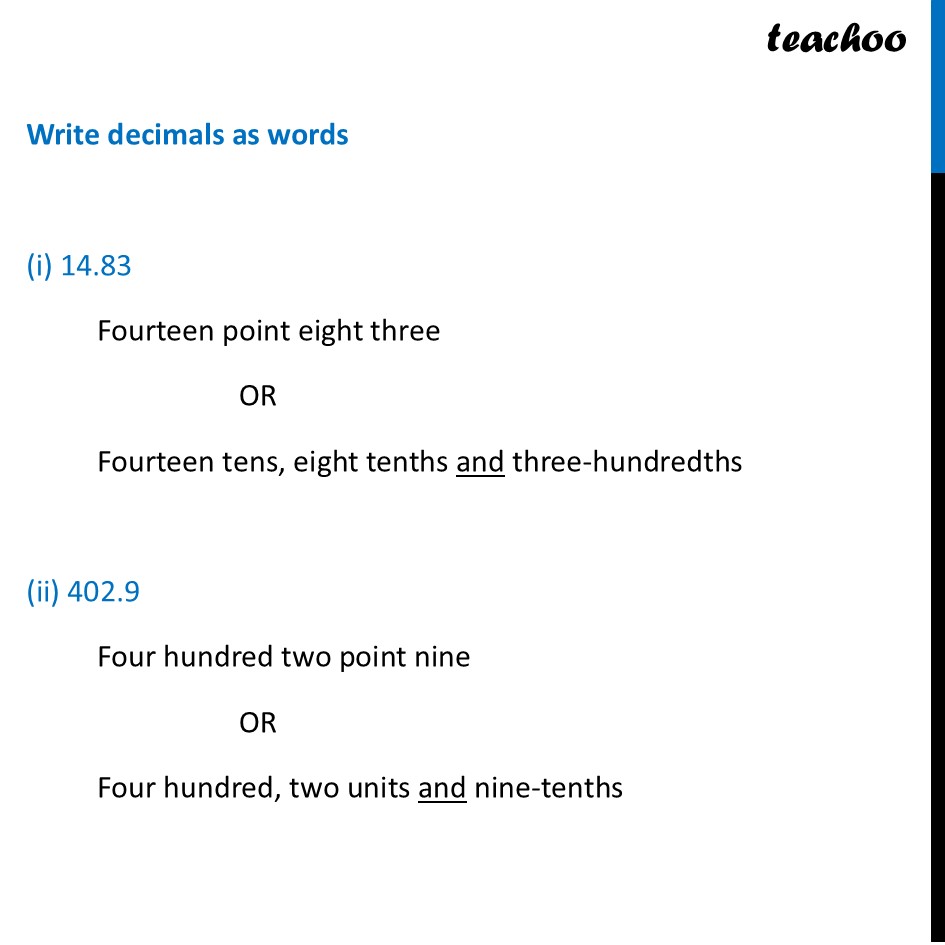 part 4 - Reading and Writing Decimals - Reading and Writing Decimals - Chapter 3 Class 7 - A peek beyond the Point (Ganita Prakash) - Class 7 (Ganit Prakash)