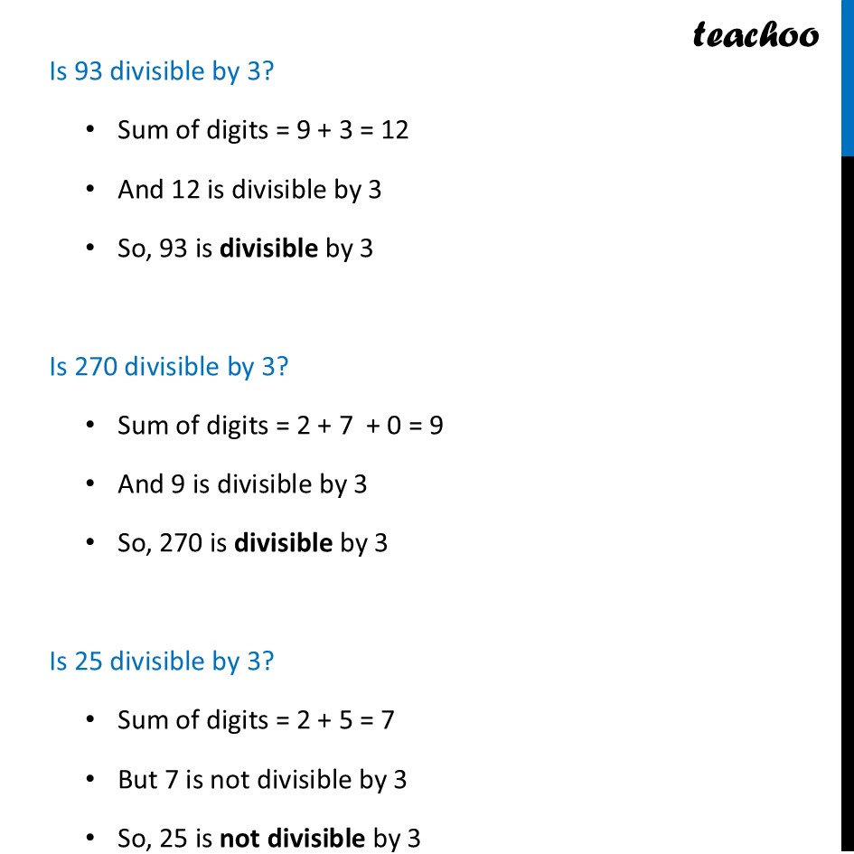 part 2 - Divisibility by 3 - Divisibility Rules - 2, 5, 10 and 3 - Chapter 5 Class 8 - Number Play (Ganita Prakash) - Class 8 (Ganita Prakash - 1, 2 & Old NCERT)