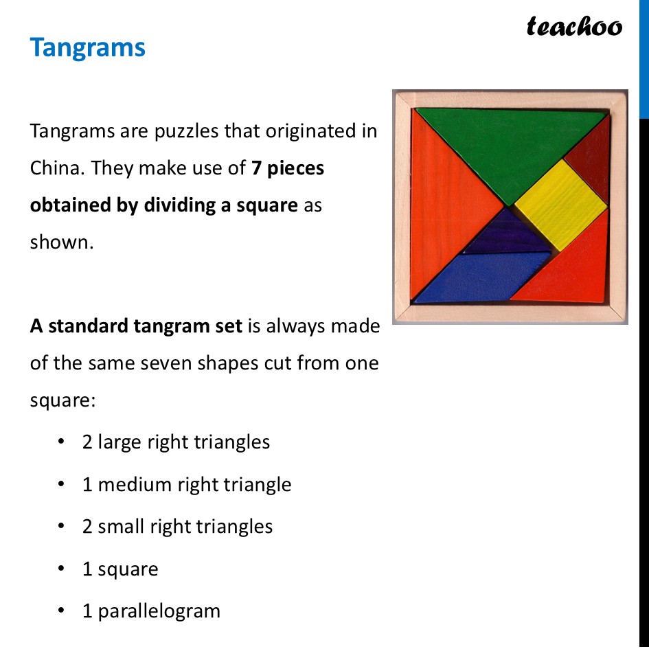 Tangrams: Meaning, Uses and Solved Puzzle Example [Ganita Prakash] - Tangrams