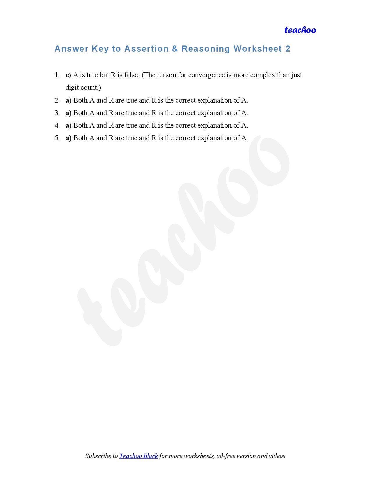 part 4 - Assertion Reasoning - Worksheet 2 - Teachoo Questions - Assertion Reasoning - Chapter 3 Class 6 - Number Play (Ganita Prakash) - Class 6 (Ganita Prakash & Old NCERT)