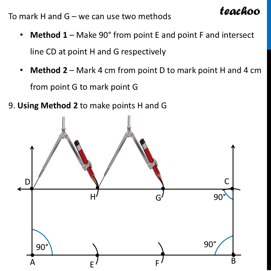 part 8 - Constructing a rectangle divided into 3 identical squares. - Construct Breaking Rectangles - Chapter 8 Class 6 - Playing with Constructions (Ganita Prakash) - Class 6 (Ganita Prakash & Old NCERT)