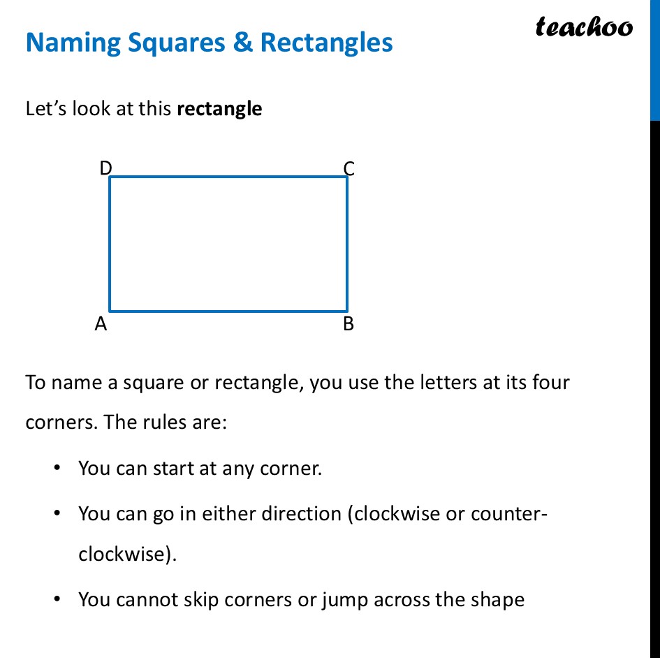 Naming Squares & Rectangles - Class 6 Constructions [Ganita Prakash] - Constructing Squares & Rectangles