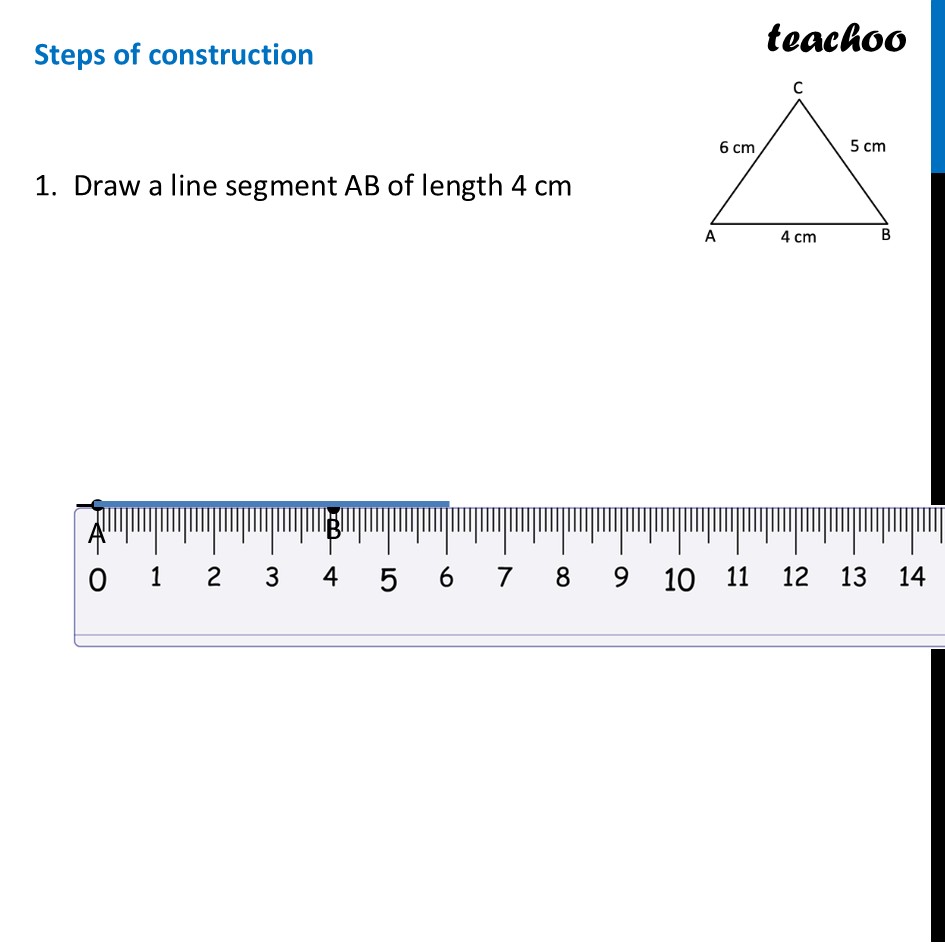 part 2 - Constructing a Triangle when its Sides are given - Constructing a Triangle when its Sides are given - Chapter 7 Class 7 - A tale of three Intersecting Lines (Ganit Prakash) - Class 7 (Ganita Prakash 1, 2 & old NCERT)