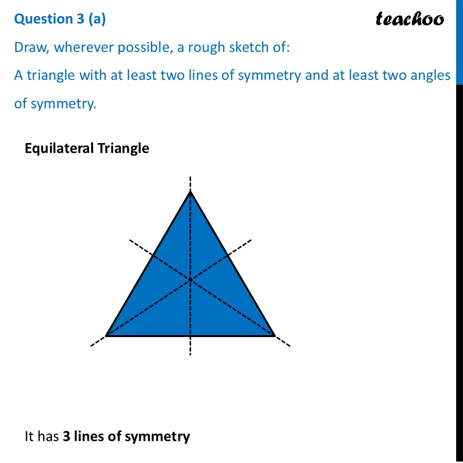 Draw, wherever possible, a rough sketch of: (a) A triangle with at - Figure it out - Page 238, 239