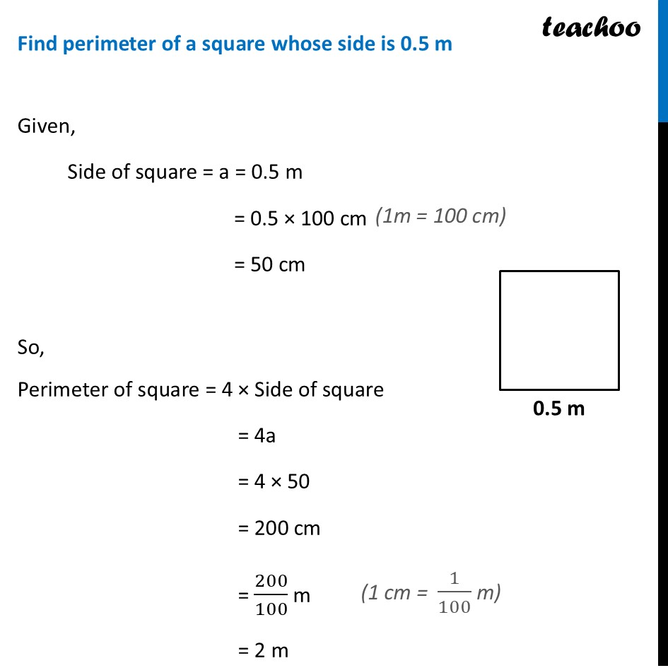 part 4 - Perimeter of Square - Perimeter of Rectangle, Square, Triangle - Chapter 6 Class 6 - Perimeter and Area (Ganita Prakash) - Class 6 (Ganita Prakash & Old NCERT)