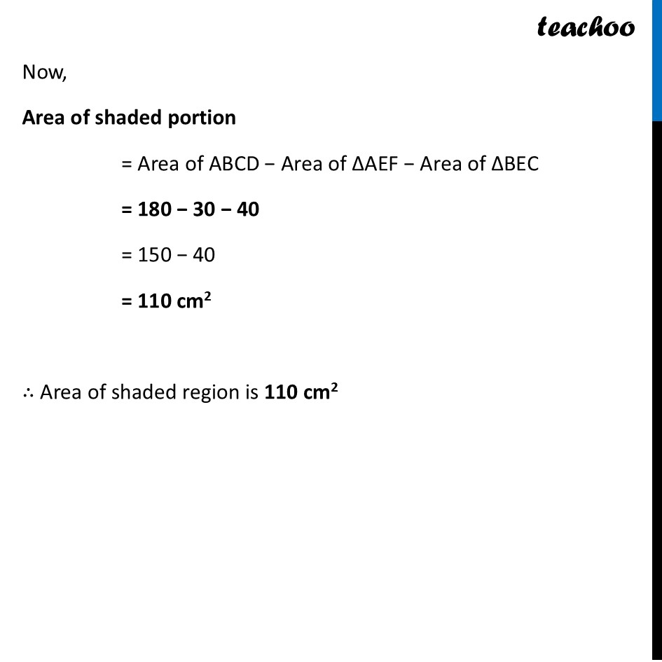 part 5 - Question 2 - Figure it out - Page 160 - Chapter 7 Class 8 - Area (Ganita Prakash II) - Class 8 (Ganita Prakash - 1, 2 & Old NCERT)