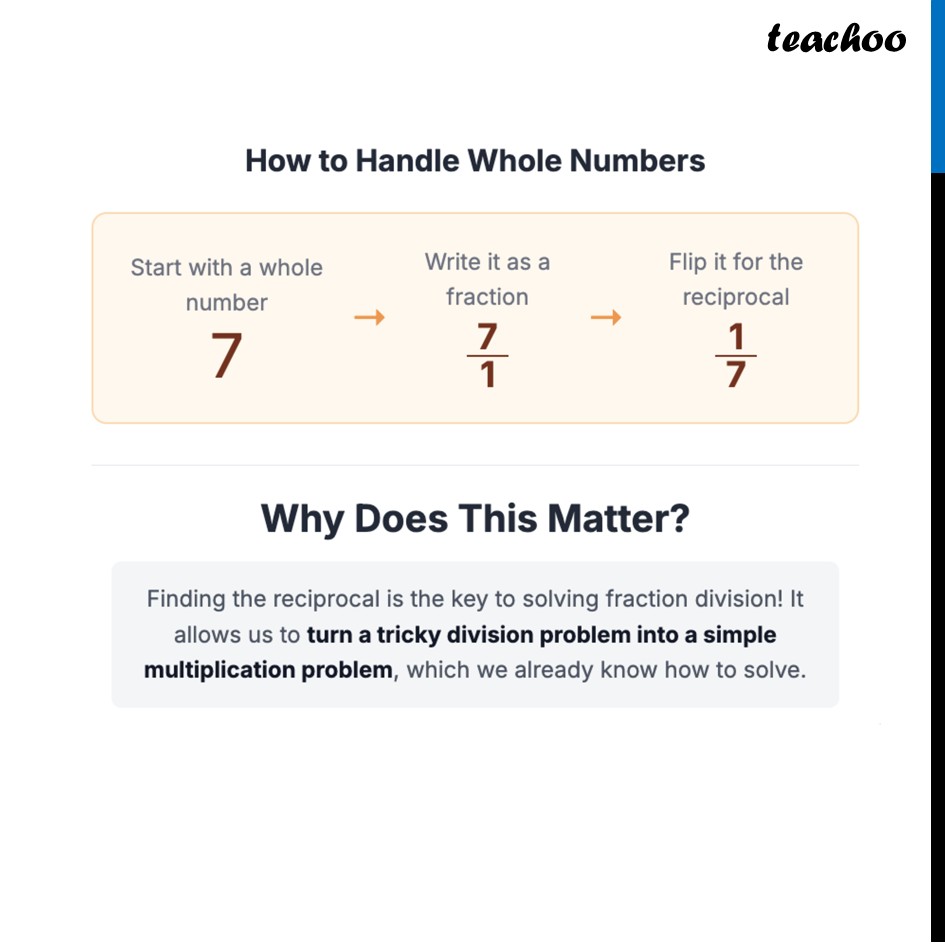 part 2 - Reciprocal - Division of Fractions - Chapter 8 Class 7 - Working with Fractions (Ganita Prakash) - Class 7 (Ganita Prakash 1, 2 & old NCERT)