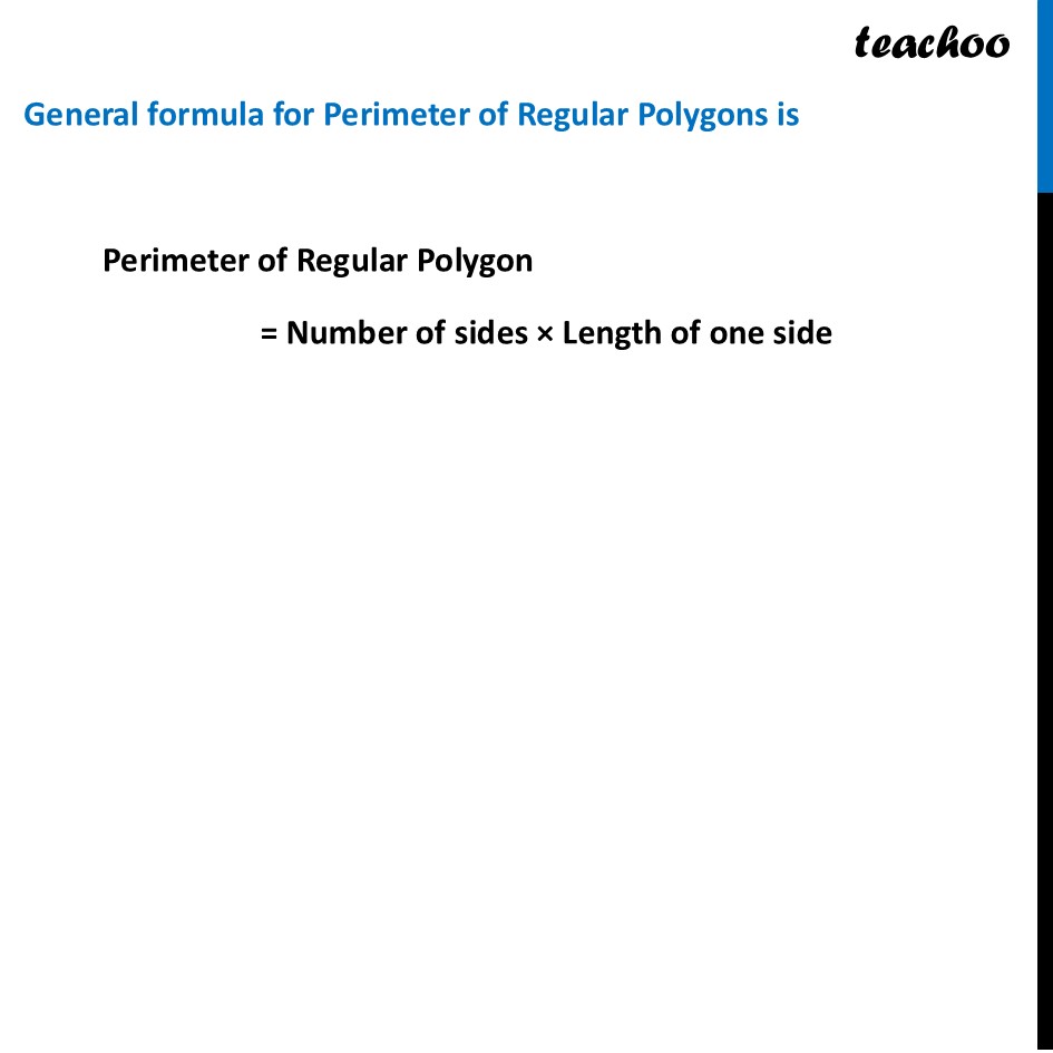 part 3 - Perimeter of Regular Polygons - Perimeter of Regular Polygons - Chapter 6 Class 6 - Perimeter and Area (Ganita Prakash) - Class 6 (Ganita Prakash & Old NCERT)