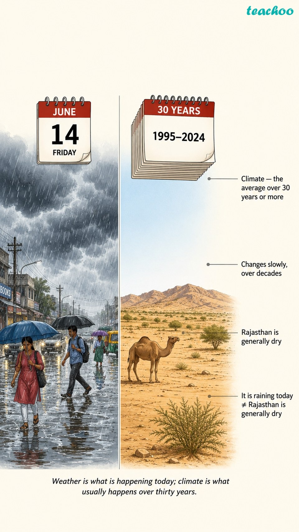 3.4 Weather and Climate - Atmosphere and Climate - [Teachoo] - Concepts