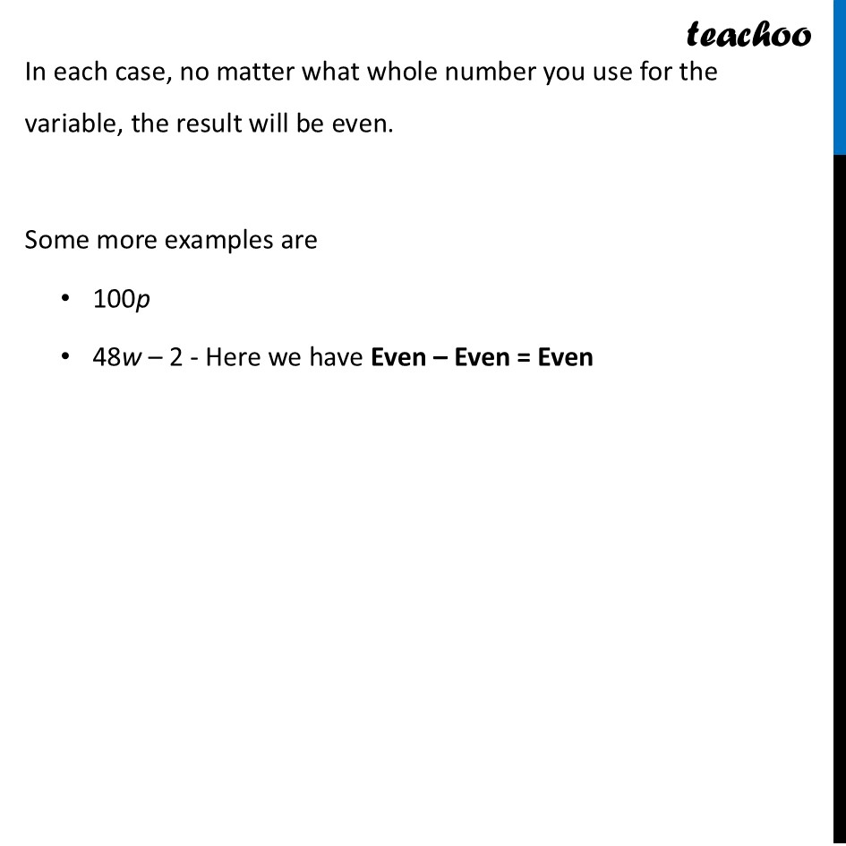 part 2 - Question 1 - Page 132 - Parity of Expressions - Chapter 6 Class 7 - Number Play - Ganita Prakash - Class 7 (Ganita Prakash 1, 2 & old NCERT)