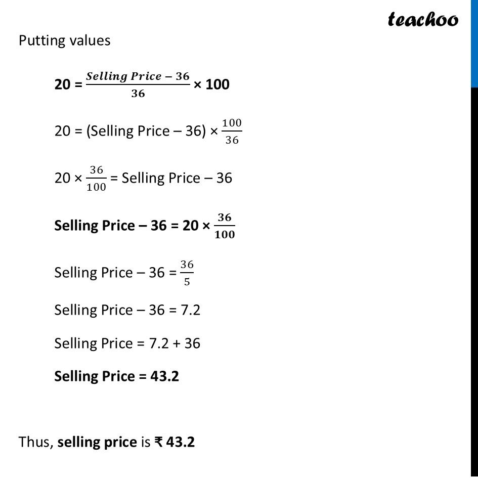 part 2 - Question 1 - Page 17 - Profit and Loss - Chapter 1 Class 8 - Fractions in Disguise (Ganita Prakash II) - Class 8 (Ganita Prakash - 1, 2 & Old NCERT)