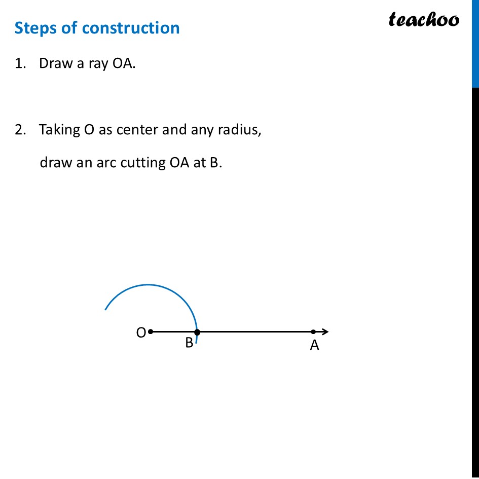 part 2 - Constructing 45° Angle - Constructing Angle Bisectors - Chapter 6 Class 7 - Constructions and Tilings (Ganita Prakash II) - Class 7 (Ganita Prakash 1, 2 & old NCERT)