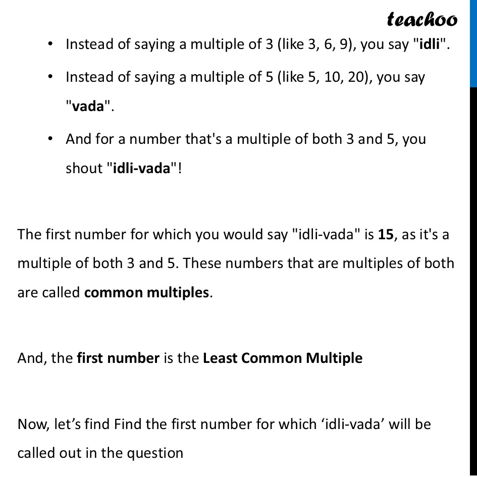 part 3 - Question 1 - Page 56 - Least, but not Last! - Chapter 3 Class 7 - Finding Common Ground (Ganita Prakash II) - Class 7 (Ganita Prakash 1, 2 & old NCERT)