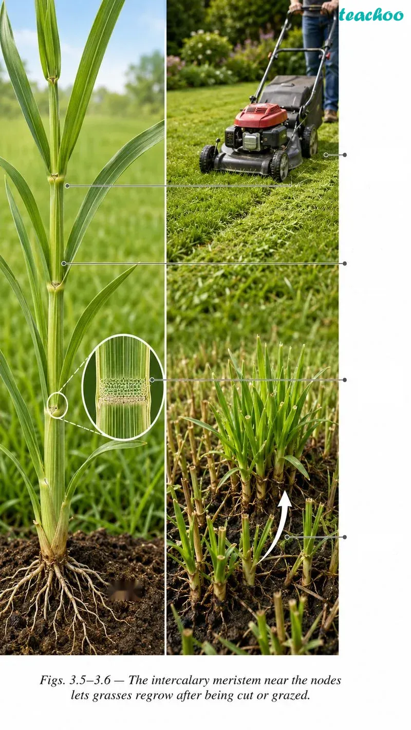 3.2.3 Intercalary meristem — How - Tissues in Action - [Teachoo] - Concepts