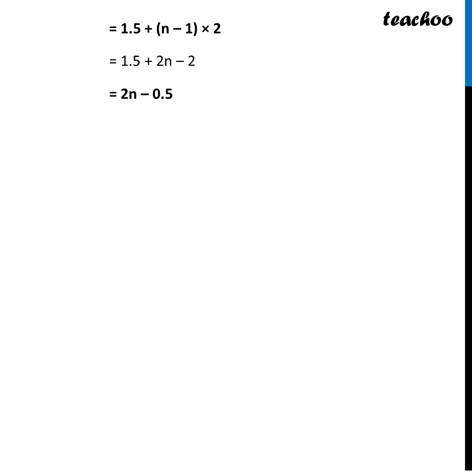 part 4 - Exercise Question 2 (Page 182) - Visualising an AP - Chapter 8 - Predicting What Comes Next: Exploring Sequences & Progress - Maths Class 9