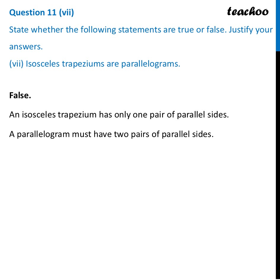 part 7 - Question 11 - Figure it out - Page 107 - Chapter 4 Class 8 - Quadrilaterals (Ganita Prakash) - Class 8 (Ganita Prakash & Old NCERT)