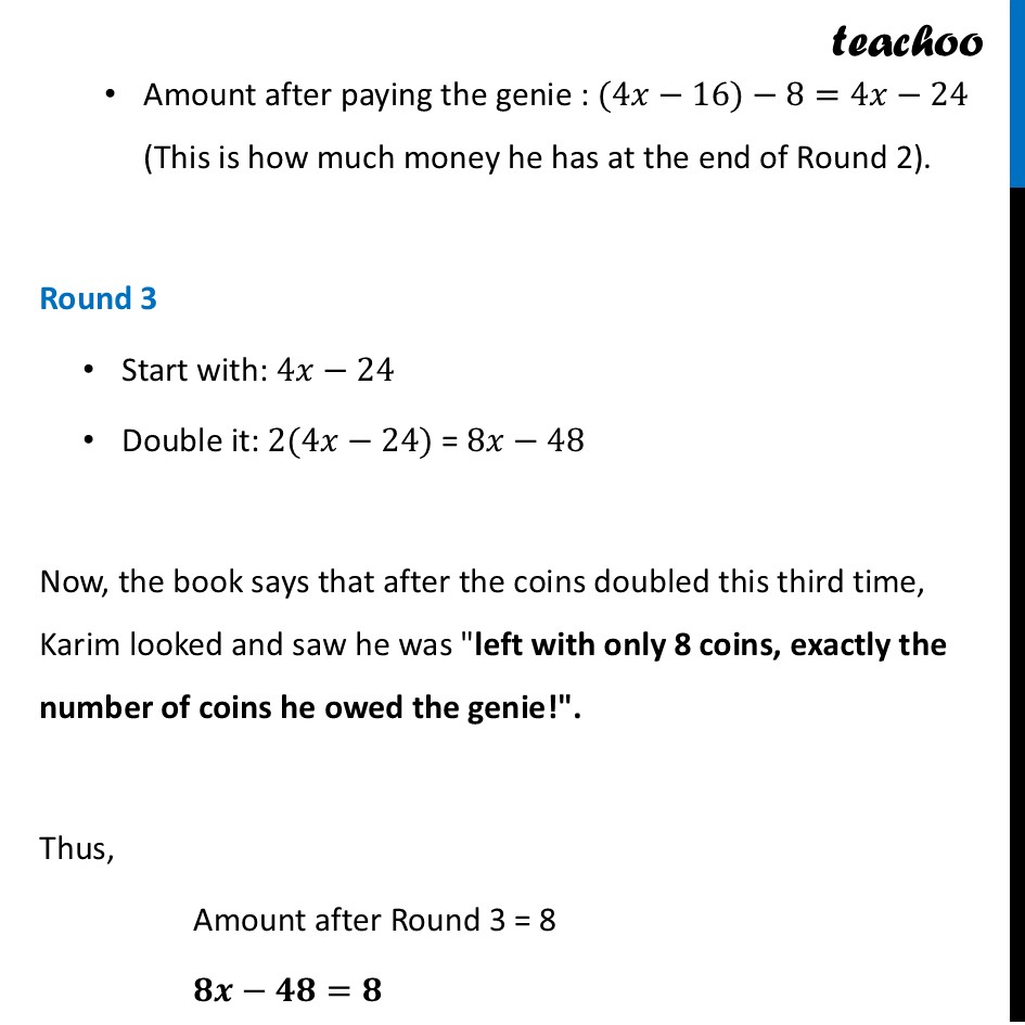 part 4 - Question 11 - Figure it out - Page 145-147 - Chapter 6 Class 8 - Algebra Play (Ganita Prakash II) - Class 8 (Ganita Prakash - 1, 2 & Old NCERT)
