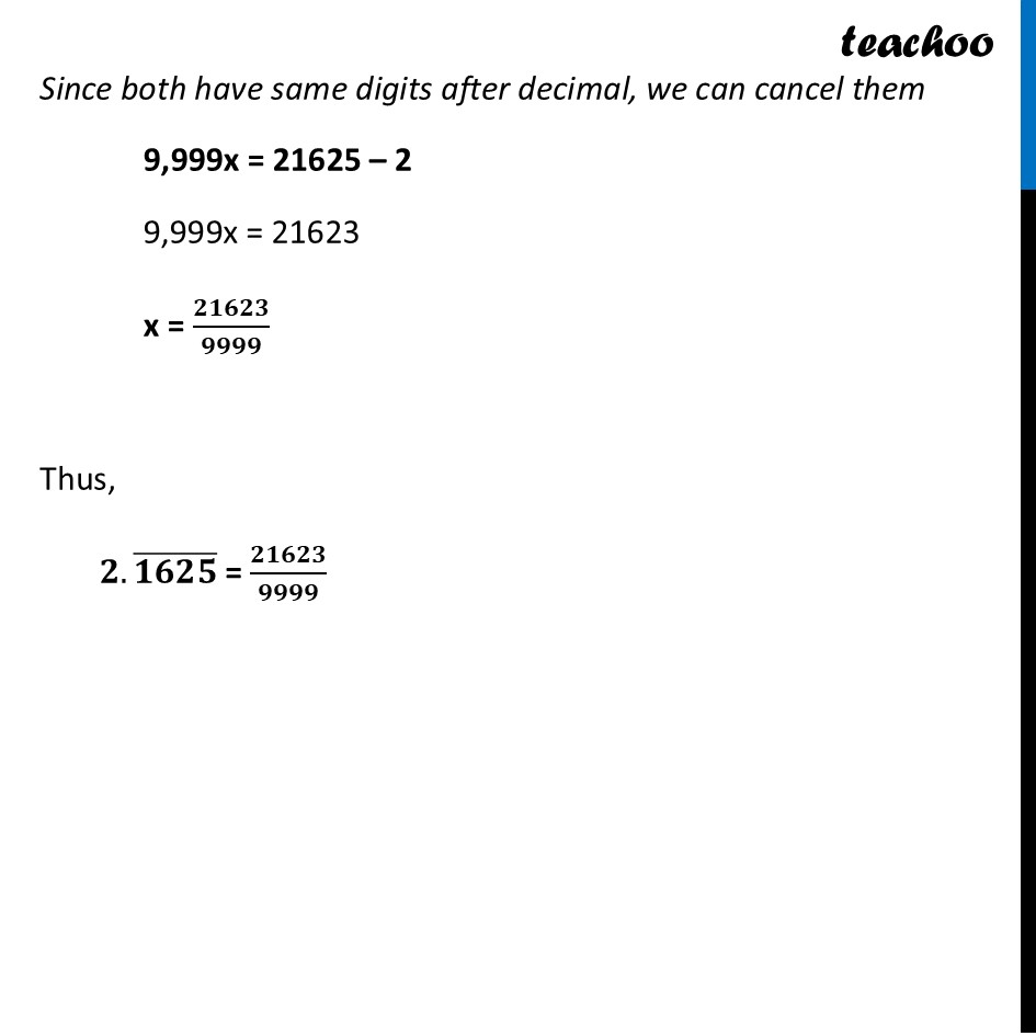 part 21 - Question 3 - End-of-Chapter Exercises - Chapter 3 Class 9 - The World of Numbers (Ganita Manjari I) - Class 9