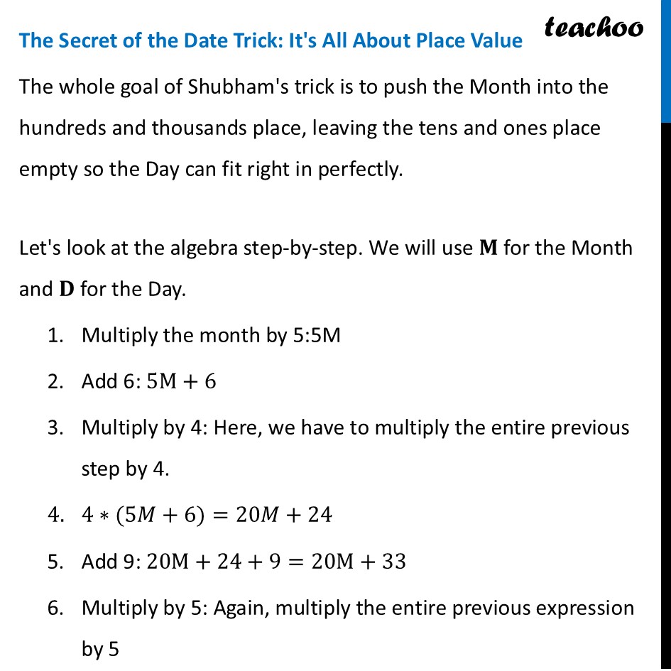 part 2 - ‘Think of a Number’ Trick - Advanced - ‘Think of a Number’ Tricks - Chapter 6 Class 8 - Algebra Play (Ganita Prakash II) - Class 8 (Ganita Prakash - 1, 2 & Old NCERT)