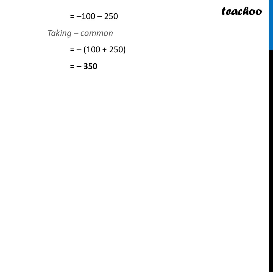 part 4 - Using the unmarked number line to add and subtract - Using the unmarked number line to add and subtract - Chapter 10 Class 6 - The other side of Zero (Ganita Prakash) - Class 6 (Ganita Prakash & Old NCERT)