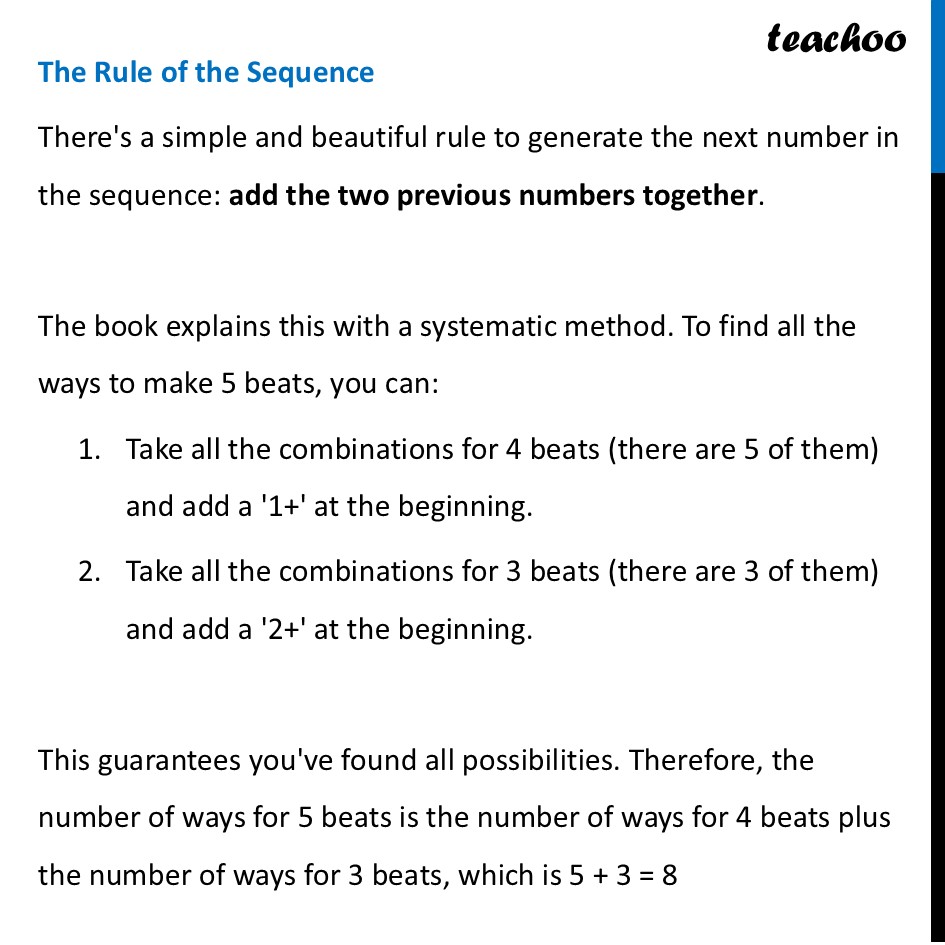 part 3 - Discovery of the Virahāṅka Numbers - Virahāṅka Fibonacci Numbers - Chapter 6 Class 7 - Number Play - Ganita Prakash - Class 7 (Ganita Prakash 1, 2 & old NCERT)
