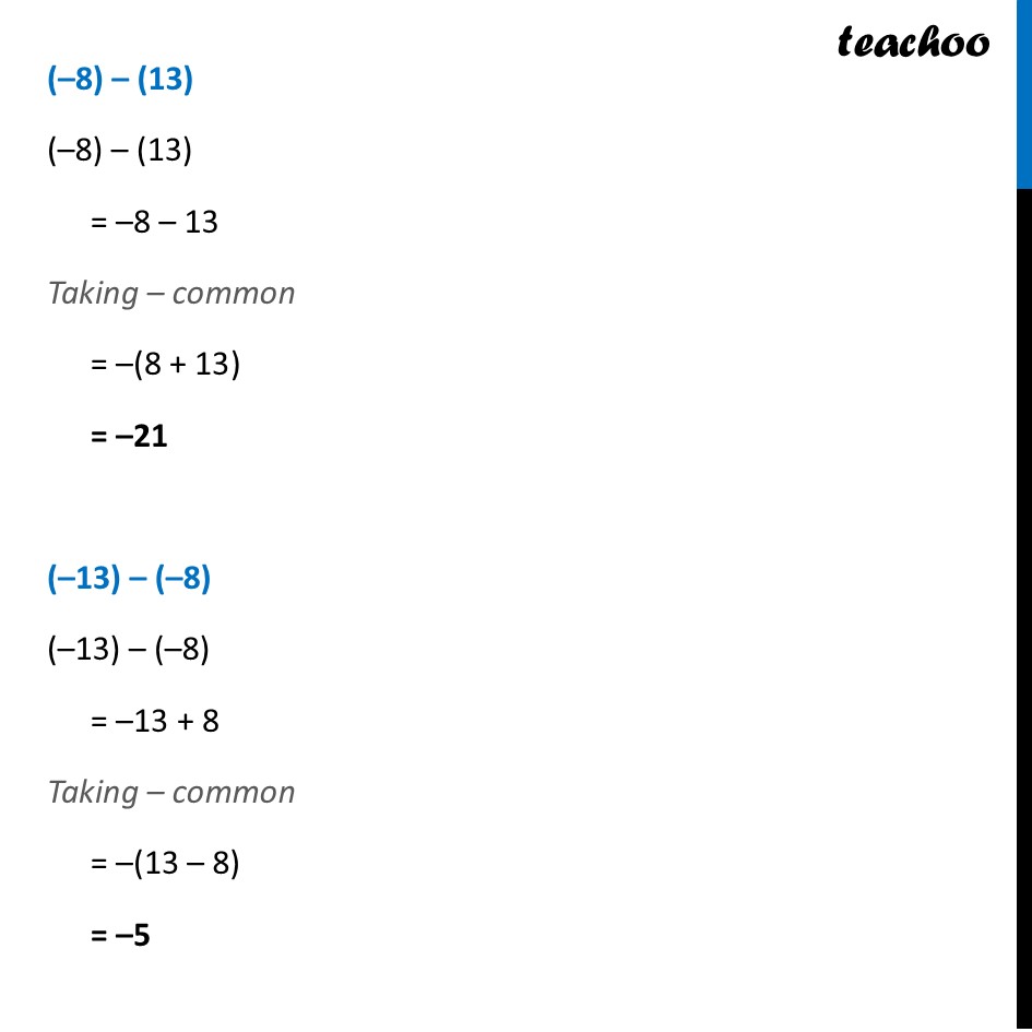 part 2 - Question 4 - Figure it out - Page 265, 266 - Chapter 10 Class 6 - The other side of Zero (Ganita Prakash) - Class 6 (Ganita Prakash & Old NCERT)