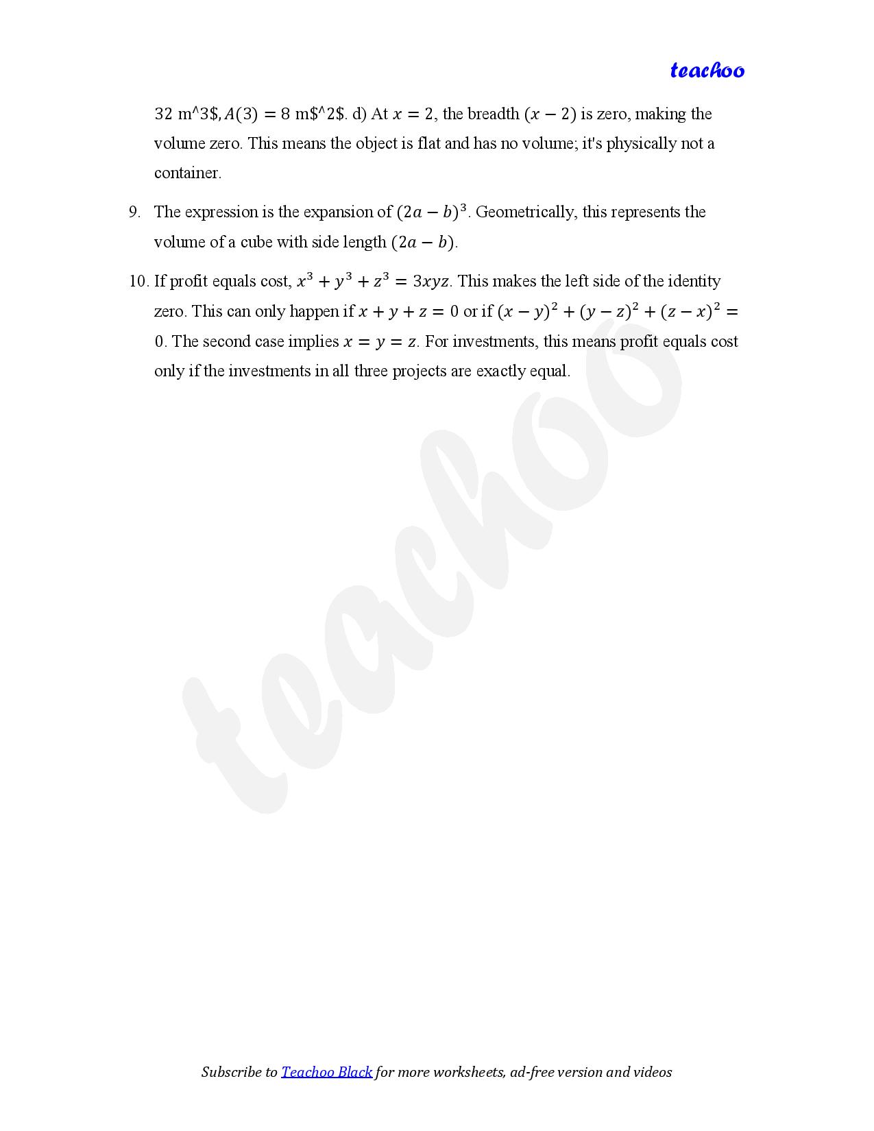 part 6 - Mix Questions - Worksheet 2 - Teachoo Questions - Mix - Serial order wise - Chapter 2 Class 9 Polynomials