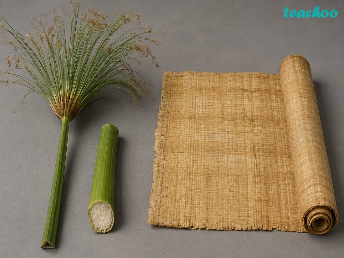 What is papyrus? - Early Humans and Begin - [Teachoo] - Concepts