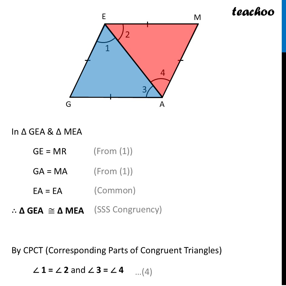part 3 - Deduction 9 - What can we say about the angles in a rhombus? - Rhombus - Chapter 4 Class 8 - Quadrilaterals (Ganita Prakash) - Class 8 (Ganita Prakash & Old NCERT)