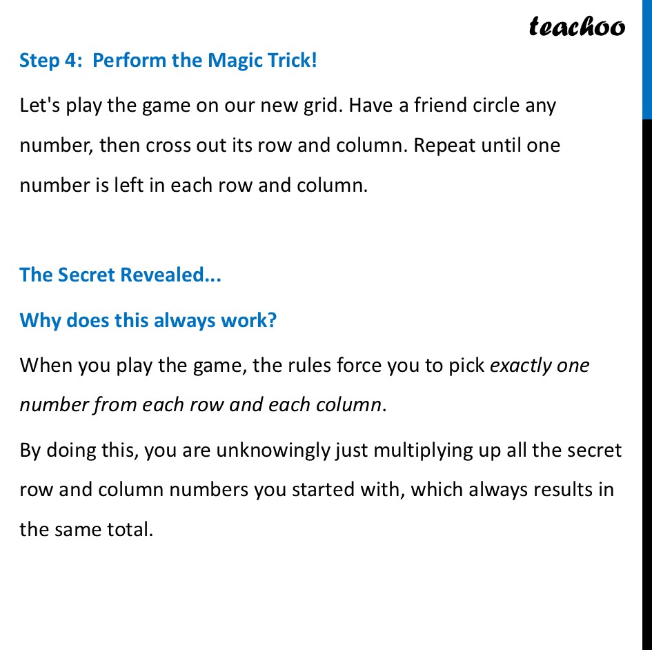 part 4 - Creating your own Magic Grid - A Magic Grid of Integers - Chapter 2 Class 7 - Operations with Integers (Ganita Prakash II) - Class 7 (Ganita Prakash 1, 2 & old NCERT)