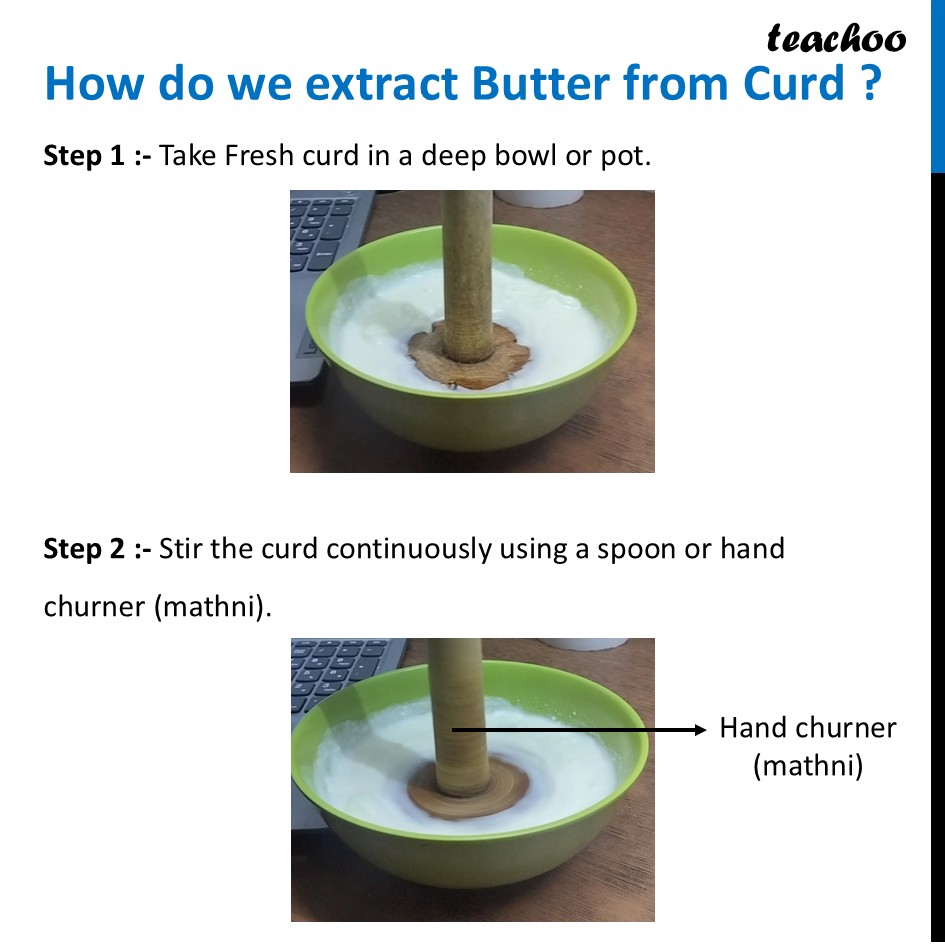 Churning Method of Separation [Chapter 9 Class 6 Curiosity] Teachoo - Concepts