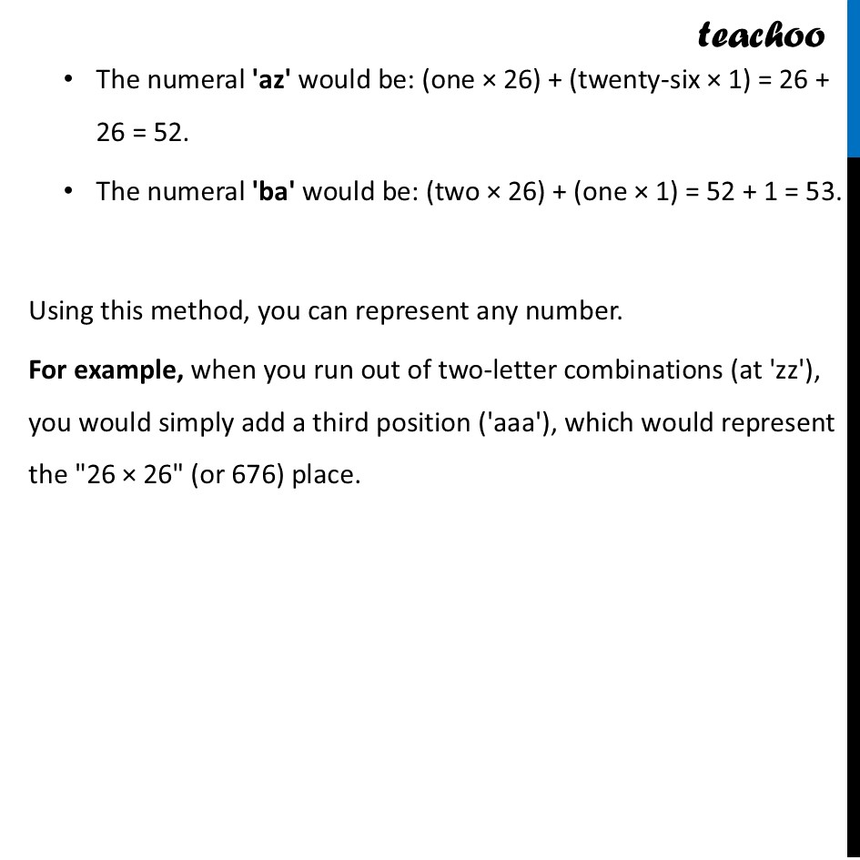 part 4 - Question 2 - Figure it out (Page 54) - The Mechanism of Counting - Chapter 3 Class 8 - A Story of Numbers (Ganita Prakash) - Class 8 (Ganita Prakash & Old NCERT)