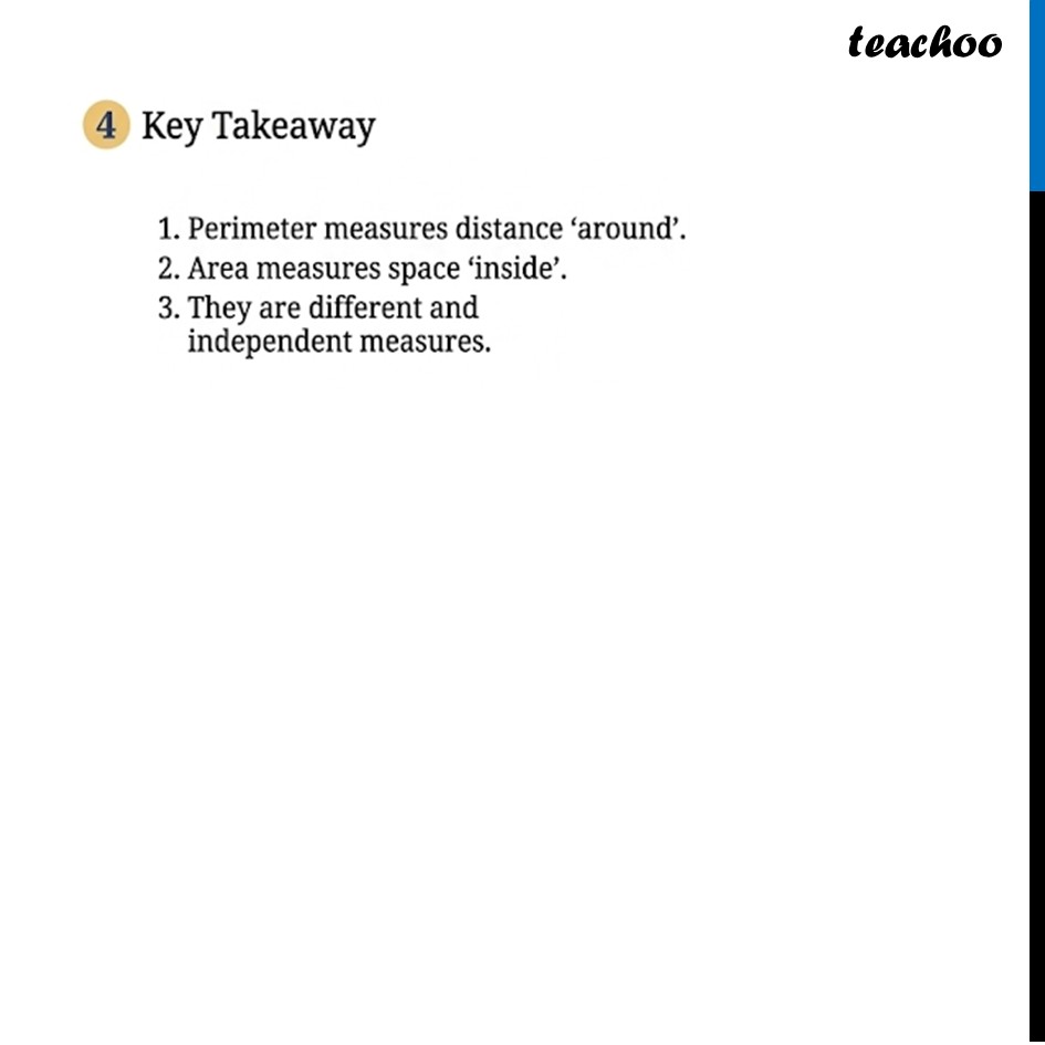 part 3 - Why Can&rsquo;t Perimeter be a Measure of Area? - Perimeter vs Area - Chapter 7 Class 8 - Area (Ganita Prakash II) - Class 8 (Ganita Prakash - 1, 2 & Old NCERT)