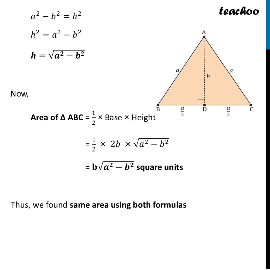part 4 - Example 4 - Heron's Formula - Chapter 6 Class 9 - Measuring Space: Perimeter and Area (Ganita Manjar - Class 9