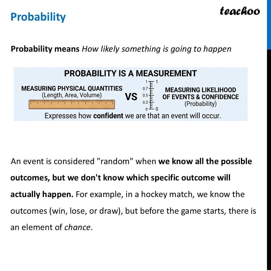 Probability: Definition, Formulas, Types [With Examples and Video] - Definition