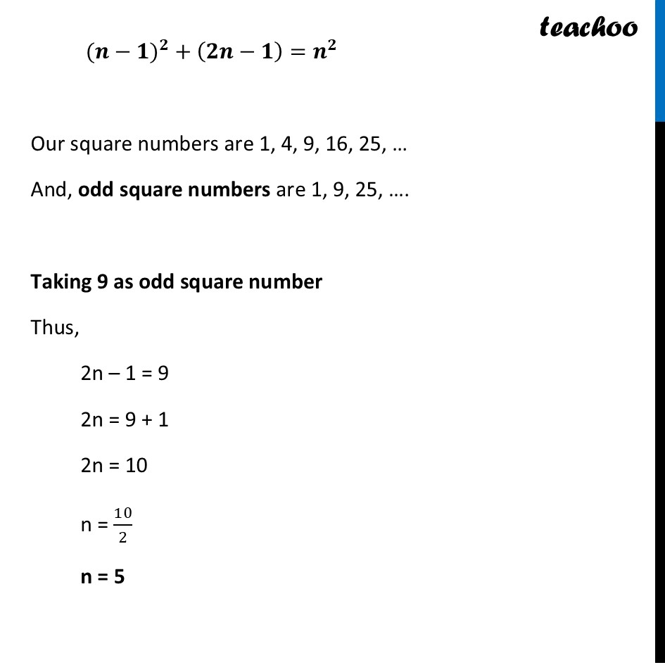 part 3 - Finding Primitive Pythagorean Triples - Pythagorean triples - Chapter 2 Class 8 - The Baudhayana-Pythagoras Theorem (Ganita Part 2) - Class 8 (Ganita Prakash - 1, 2 & Old NCERT)