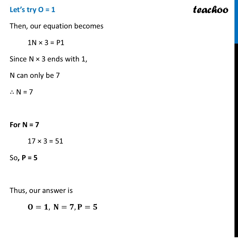 part 2 - Question (iii) - Digits in Disguise - Chapter 5 Class 8 - Number Play (Ganita Prakash) - Class 8 (Ganita Prakash - 1, 2 & Old NCERT)