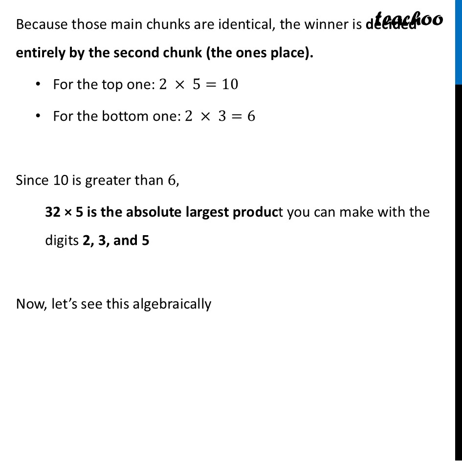 part 4 - The Largest Product - The Largest Product - Chapter 6 Class 8 - Algebra Play (Ganita Prakash II) - Class 8 (Ganita Prakash - 1, 2 & Old NCERT)