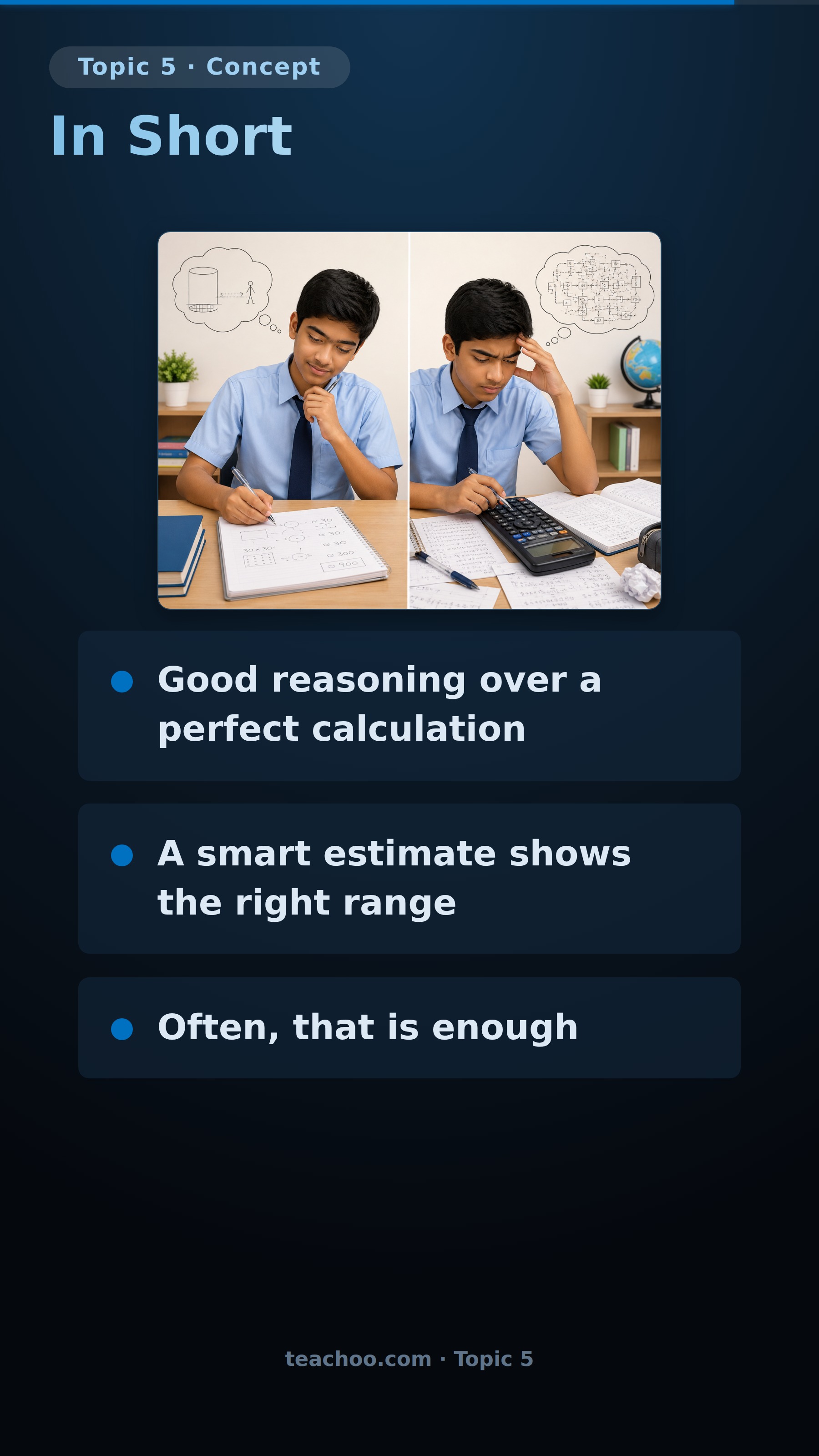 part 4 - Tool 5 - The power of Estimation - Concepts - Chapter 1 - Exploration: Entering the World of Secondary Science - Class 9 (Exploration)